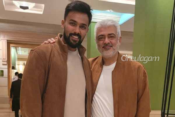 அஜர்பைஜானில் படக்குழுவுடன் வெளியே சென்றுள்ள நடிகர் அஜித்- எங்கே பாருங்க | Actor Arav Gives Treat For Vidamuyarchi Team