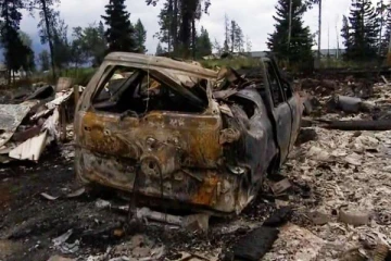 கனடாவில் இந்தப் பகுதியில் மோசமான காட்டுத்தீ