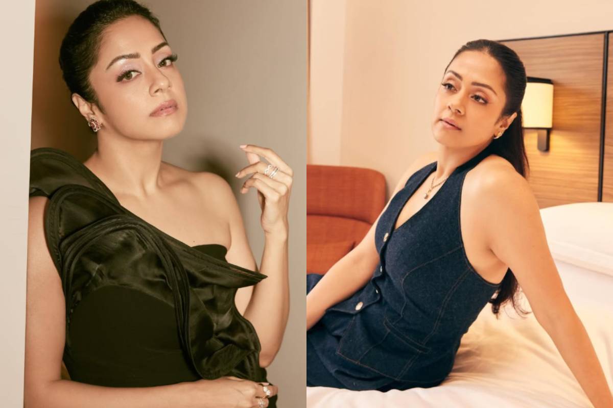 47 வயதில் மின்னும் அழகில் நடிகை ஜோதிகா!! ட்ரெடிஷனல் லுக் போட்டோஷூட்.. | Actress Jyotika Recent Treditional Look Photoshoot