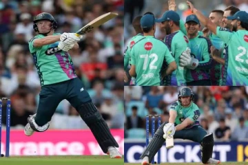 100 பந்துகள் தொடரில் 226 ரன் குவித்த அணி! வாணவேடிக்கை காட்டி ருத்ரதாண்டவமாடிய வீரர்