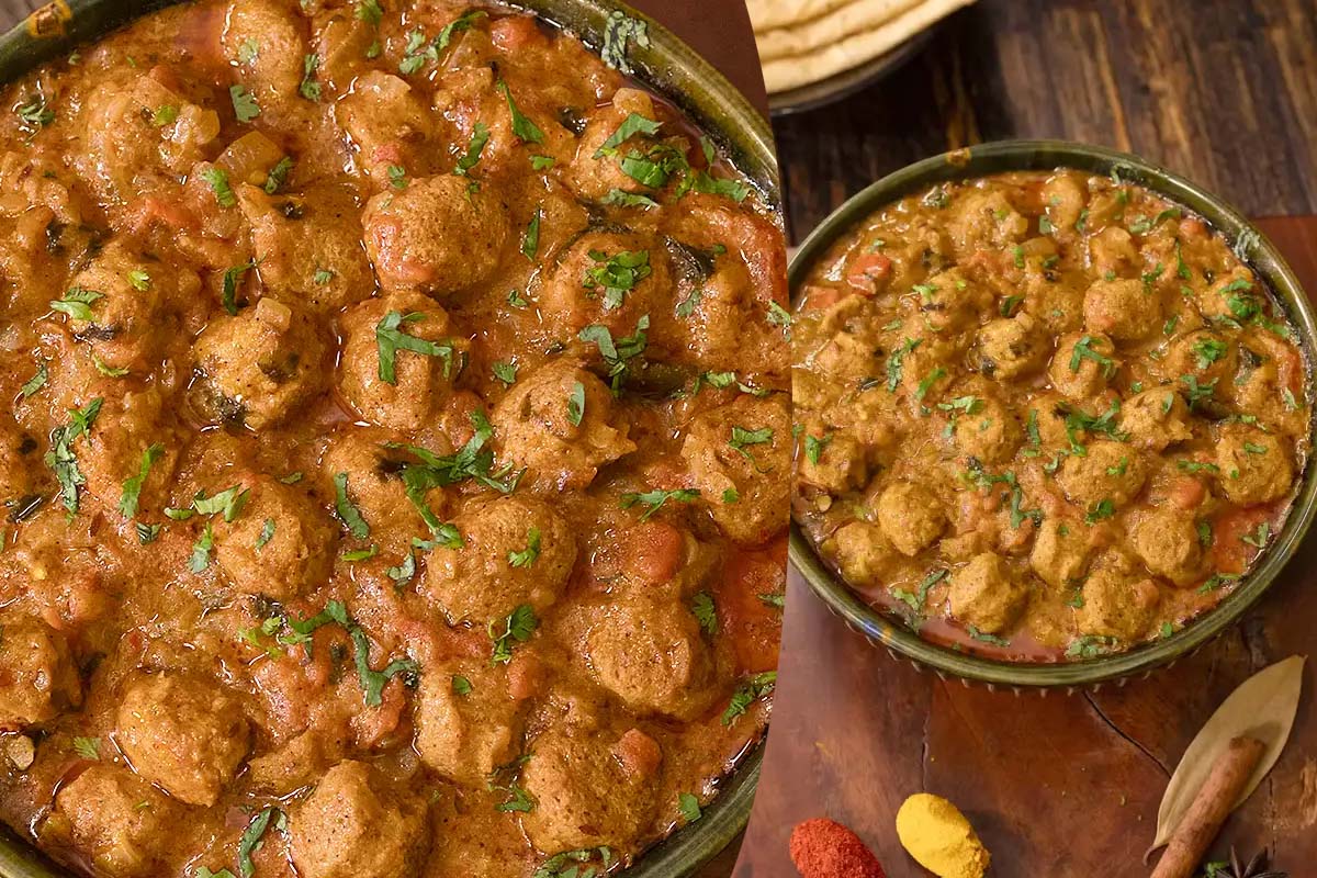 அசைவ சுவையில் மீல் மேக்கர் கிரேவி... மட்டன் கிரேவியே தோற்றுபோய்விடும் | How To Make Mutton Taste Mealmaker Gravy