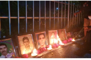 திருகோணமலையில் சுட்டுக்கொல்லப்பட்ட ஐந்து மாணவர்களுக்கு நினைவஞ்சலி அனுஷ்டிப்பு (PHOTOS)