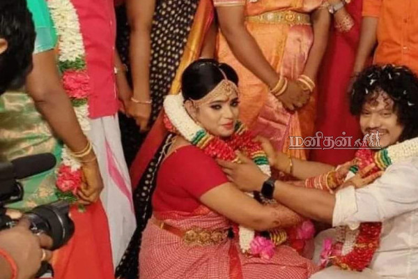 காதலியை மணந்த புகழ்... யாருக்கும் தெரியாமல் திடீரென்று நடந்த திருமணம்! தீயாய் பரவும் புகைப்படம் | Cooku With Comali Pugazh Wedding