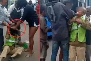 அரைகுறை ஆடையுடன் தெருவில் இளம்பெண் - அட்வைஸ் செய்த போலீஸூக்கு கொடூரம்