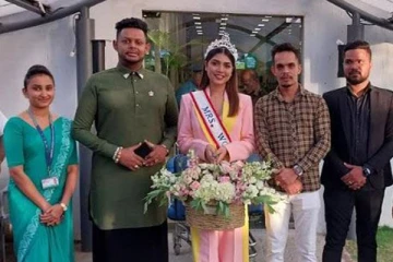 இலங்கையை வந்தடைந்தார் திருமதி உலக அழகி