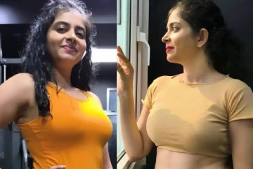 ஜன்னல் கதவை துறக்காமல் காத்து வாங்கும் நடிகை காயத்ரி ரெமா.. புகைப்படங்கள்..