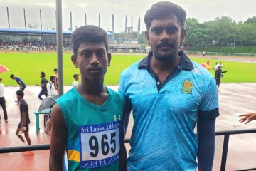 தேசிய மட்ட தடகளப் போட்டியில் முல்லைத்தீவு மாணவன் சாதனை