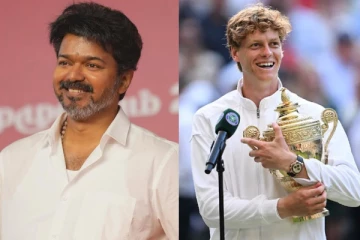 விம்பிள்டனில் தளபதி விஜய்.. ஜனநாயகனாக மாறிய கோப்பையை வென்ற ஜன்னிக் சின்னர்