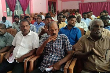 கிளிநொச்சியில் இடம்பெற்ற தமிழ் பொது வேட்பாளர் தொடர்பான கலந்துரையாடல்