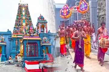 யாழில் இருந்து திருக்கேதீஸ்வரம் ஆலயத்திற்கு எடுத்து வரப்பட்ட கொடிச்சீலை