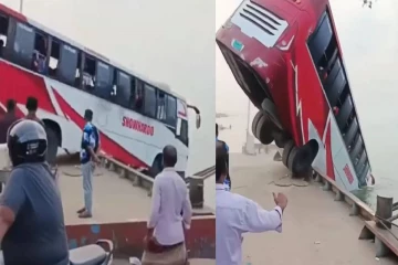 பங்களாதேஷில் இடம்பெற்ற கோர விபத்தில் சிக்கி 16 பேர் பலி