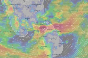 සුළු මොහොතකට පෙර මහ වැසි ගැන දැනුම්දීමක් - මේ ස්ථානවලට මි.මී. 100ට වැඩි වැසි තත්ත්ව බලාපොරොත්තු වන්න