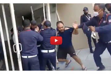 ஈவு இரக்கமின்றி கொடூரமாக தாக்கப்பட்ட அப்பா - மகன் - அதிர்ச்சி வீடியோ வைரல்