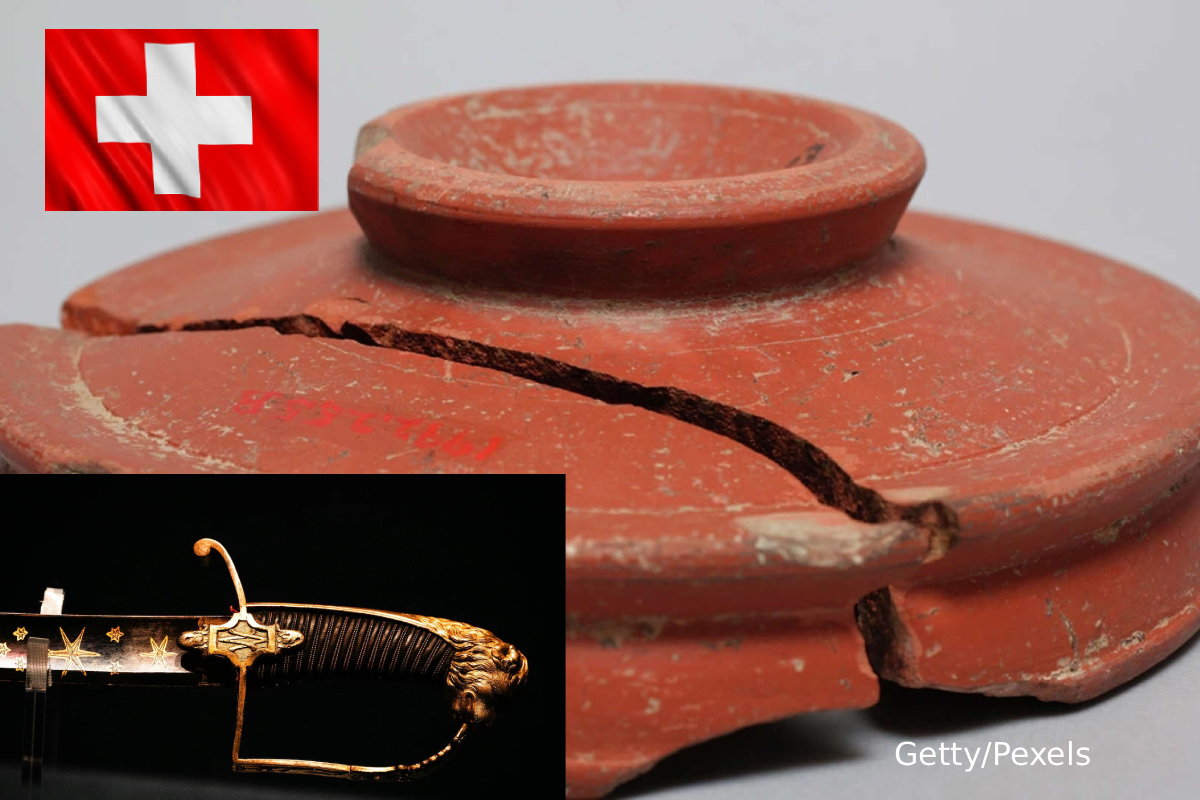 Roman artifacts Switzerland, Lake Neuchatel archaeology, Roman trade routes Alps, Vindonissa Roman military base, Roman swords and pottery discovery, Switzerland underwater excavation #RomanArtifacts #SwitzerlandDiscovery #LakeNeuchatel #Archaeology #RomanHistory #AncientTrade #UnderwaterFinds