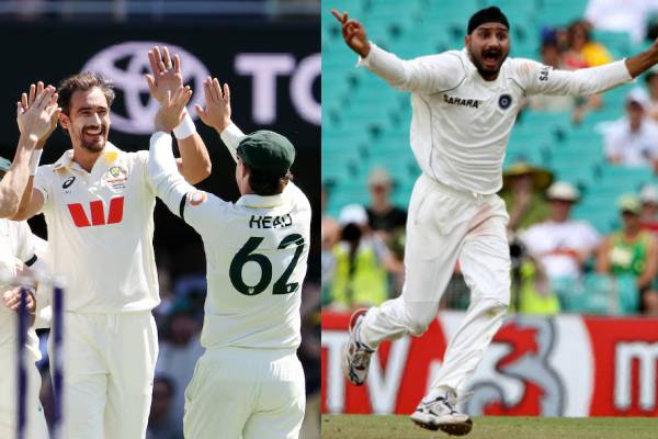 Mitchell Starc/Harbhajan Singh Mitchell Starc/Harbhajan Singh