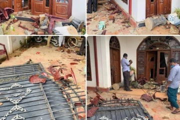 කුපිත වූ ජනතාවගෙන් ප්රබල පාර්ලිමේන්තු මන්ත්රීවරයකුගේ නිවසට ප්රහාරයක්..නිවසට දැඩි අලාභ හානි..(PHOTOS/ VIDEO)
