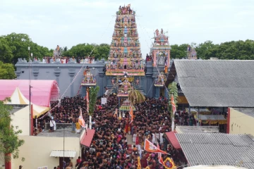 திருக்கேதீஸ்வர ஆலய மஹா கும்பாபிஷேகப் பெருவிழா இன்று - நெருக்கடியிலும் ஆயிரக்கணக்கானோர் பங்கேற்பு (படங்கள்)
