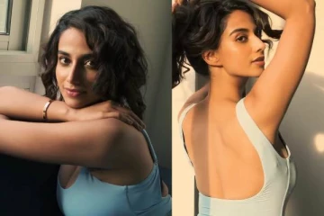 நடிகை மீனாட்சி சவுத்ரி கிளாமர் லுக்கில் செம ஹாட் போஸ்