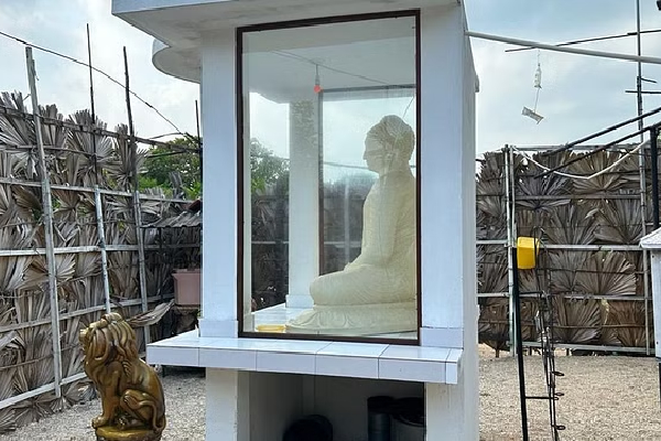 உளவு பார்க்க சதி செய்யும் இலங்கை ? : கச்சதீவில் முளைத்த திடீர் புத்தர் .. உச்சகட்ட கோபத்தில் இந்தியா | Buddha Statue In Katchatheevu Of Sri Lanka உளவு பார்க்க சதி செய்யும் இலங்கை ? : கச்சதீவில் முளைத்த திடீர் புத்தர் .. உச்சகட்ட கோபத்தில் இந்தியா | Buddha Statue In Katchatheevu Of Sri Lanka