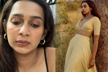 30 வயதில் சுருங்கிப்போன முகம்!! கிளாமர் மட்டும் குறைக்காத தனுஷ் பட நடிகை..