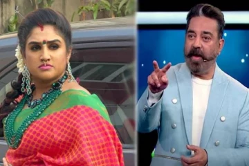 Biggboss ரெட் கார்டு விவகாரத்தில் கமல் மீது வழக்கு தொடர்வேன்- வனிதா விஜயகுமார்