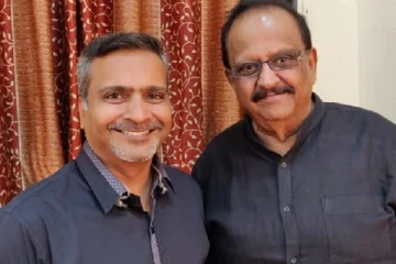 நீண்ட நாள் கழித்து வெளியே வந்த பாடகர் எஸ்பிபி மனைவி;  மன்னிப்பு கேட்ட  சரண்!