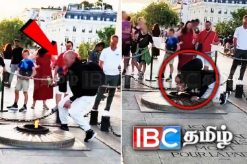 மாவீரர் பொதுச்சுடரில் சிகரட் பற்றவைப்பு! பிரான்சில் கொந்தளிப்பு