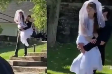 மில்லியன் இதயங்களை கண் கலங்க வைத்த மணமகன்…. மணப்பெண்ணின் தங்கையை தூக்கி வந்து நெகிழ வைத்த காட்சி