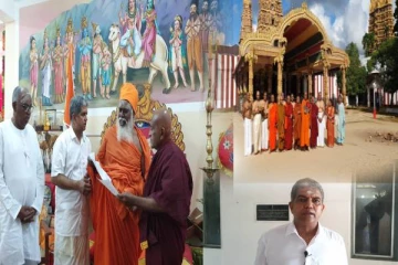 தமிழீழ விடுதலைப் புலிகளின் தலைவரை சந்திக்க முயன்ற மல்வத்து பீட மகாநாயக்க தேரர்(படங்கள்)