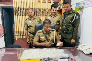 විශාල මත්ද්‍රව්‍ය තොගයක් බදුරලියෙන් සොයාගනී