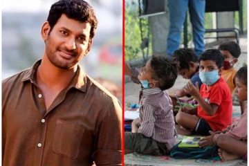 ஏழை மாணவர்களுக்கு உதவிய நடிகர் விஷால் - பெற்றோர்கள் நெகிழ்ச்சி