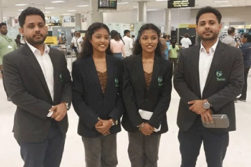 ලෝක ” නිවුන් ” සමුළුවට ශ්‍රී ලංකා කණ්ඩායම පිටත්ව යයි