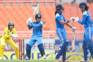 தெறிக்கவிட்ட ஸ்மிரிதி மந்தனா, ஹர்லீன்! அவுஸ்திரேலியாவுக்கு 282 ஓட்டங்கள் இலக்கு