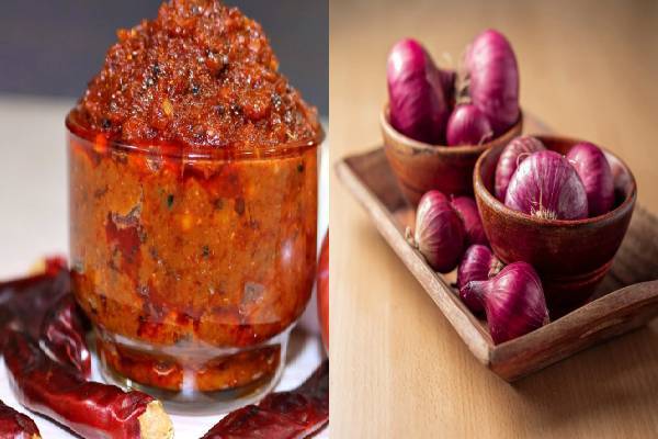 ஆந்திரா பாணியில் காரசாரமாக வெங்காய சட்னி... இப்படி செய்து அசத்துங்க! | Andhra Style Onion Kara Chutney Recipe