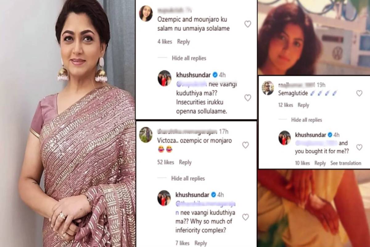 உடல் எடை குறைப்பிற்கு இந்த மருந்தா காரணம்? நச்சுனு பதில் சொன்ன குஷ்பு | Actress Khushbu About Weight Loss Comment Replay