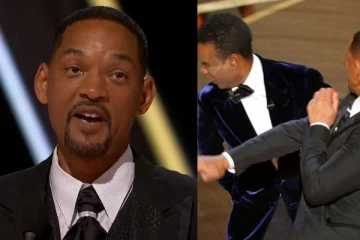 தொகுப்பாளரை அறைந்துவிட்டு ஆஸ்கார் மேடையில் கண்ணீருடன் மன்னிப்பு கேட்ட வில் ஸ்மித்!