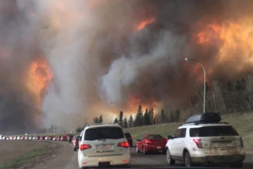 கனடாவில் அதிக வெப்பநிலை;  130 க்கும் மேற்பட்ட காட்டுத்தீ சம்பவங்கள்!