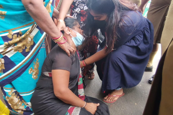 இலங்கை ஜனாதிபதியின் வருகைக்கு எதிராக போராட்டம் | Protest Against The President S Visit