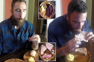 3 வருடங்களாக பச்சை மாமிசத்தை மட்டுமே சாப்பிட்டு உயிர்வாழும் அமெரிக்க நபர்! வியக்க வைத்த தகவல்