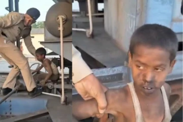 ரயிலின் சக்கரங்களுக்கு நடுவே - உயிரை கையில் பிடித்து - 100 கி.மீ பயணித்த 5 வயது சிறுவன்!!