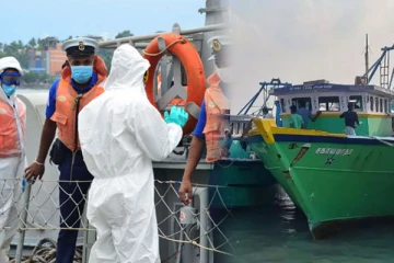 கற்களை எறிந்து இராமேஸ்வரம் கடற்றொழிலாளர்களை விரட்டிய இலங்கை கடற்படையினர்
