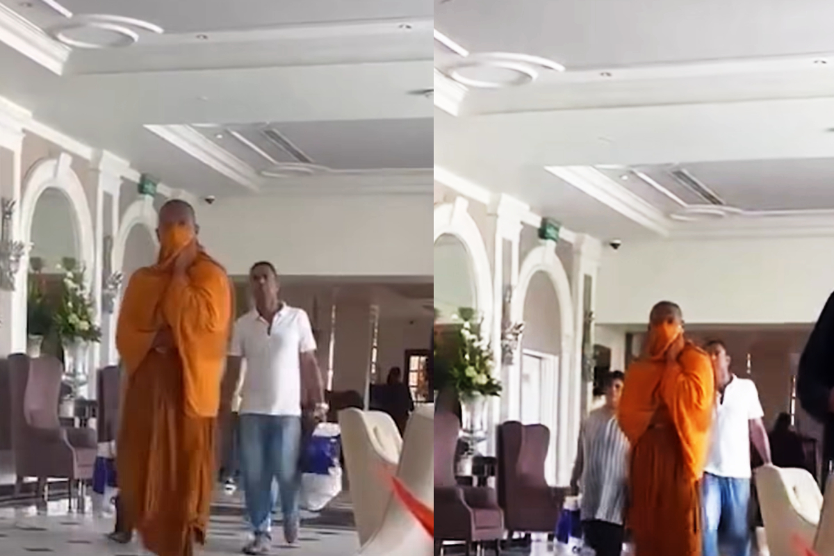தனியார் ஹோட்டலில் இரகசிய சந்திப்பு: முகத்தை மூடியபடி சென்ற கஸ்ஸப்ப தேரர் | Kassapa Thero Entered Hotel With His Face Covered