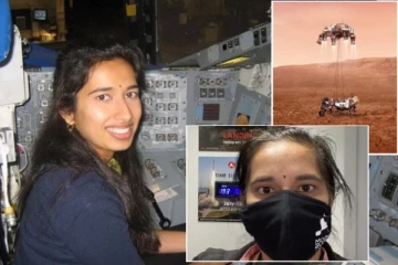 செவ்வாய் கிரகத்தில் தரையிறங்கிய பெர்சவரன்ஸ் விண்கலம்! முக்கிய பங்கு வகித்த இந்திய பெண் விஞ்ஞானி