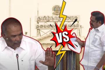 அதெல்லாம் என்னோட உரிமை...நீங்க சொல்லாதீங்க !! சபாநாயகர் vs எதிர்க்கட்சி தலைவர் - காரசார விவாதம்!!
