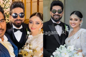 ඔන්න ඉතින් අන්තිමට ඒකත් වුණා.. වස්ති අනුශ්ක වොල්ගා කල්පනී සමගින් විවාහා වෙයි.(PHOTOS)