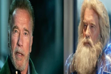 கிரேக்க கடவுள் ஜீயஸாக மாறிய அர்னால்டு