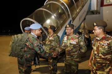 லெபனான் ஐ.நா. அமைதி காக்கும் பணியை வெற்றிகரமாக முடித்தவர்கள் நாடு திரும்பல்