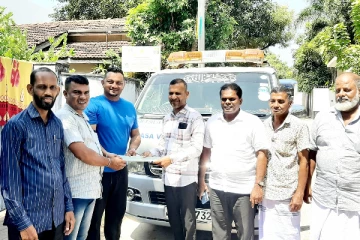 நற்பிட்டிமுனை ஜனாஸா வாகனத்திற்கான ஒளி ஒலி இயக்க உபகரணம் அன்பளிப்பு..!