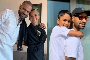 கொரோனா முடக்கம்;  இரண்டு வருடங்களின் பின்னர் மகனுடன் இணைந்த  கிரிக்கெட் பிரபலம்!