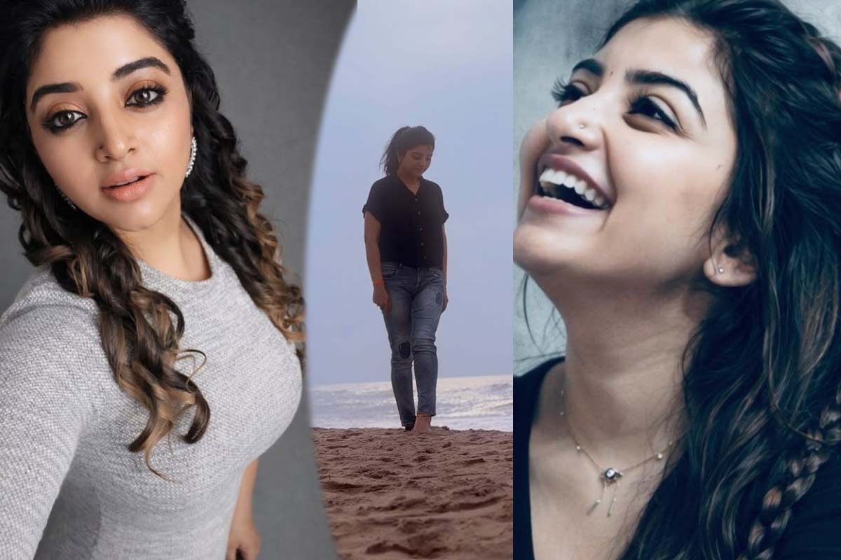 செம ஸ்டைலாக நடிகை மகாலட்சுமி வெளியிட்ட புகைப்படம் | Serial Actress Mahalakshmi Recent Photos Viral